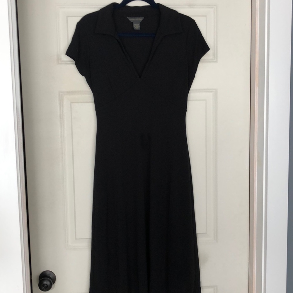 FINAL PRICE Banana Republic black dress